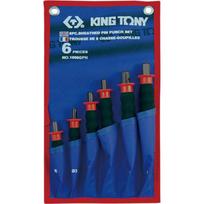 King Tony kaltų rinkinys 1006GPN, 6 vnt, 2-8 mm, guminė rankena