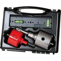 Wolfcraft kiaurymių pjūklų rinkinys WF5982000, 68 mm, BiM ir HM, rankiniams ir staliniams gręžtuvams, tikslus apvalus pjovimas