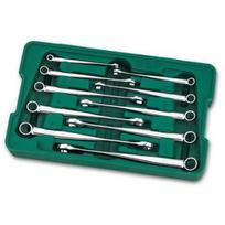 Sata veržliarakčių rinkinys GL08006, 8mm, 10mm, 12mm, 13mm, 14mm, 15mm, 16mm, 17mm, 18mm, 19mm, 10 vnt.