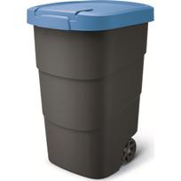 Prosperplast Rūšiavimo talpa NBWB95-2383C, 95L, 49.6cm, 54cm, 76.2cm, plastikas, 1 sekcija, rankena, su dangteliu