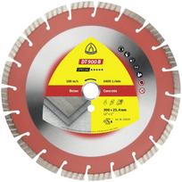 Klingspor Deimantinis pjovimo diskas 347490 DT 900 B, 400mm, 25.4mm, 4800 aps/min, betonui, gelžbetoniui, statybinėms medžiagoms
