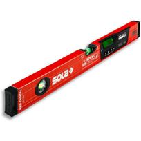 Sola skaitmeninis gulsčiukas RED60 01730801 223608604TEX, 600mm, 0,5mm, 2 gulsčiukai, 2-K galinis dangtelis, 3x1,5V AAA