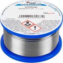 Cynel Litavimo viela WG-01X-01-1-150-4, 1,5mm, 250g, Sn60Pb40, ant ritės, kieta