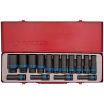 King Tony galvučių rinkinys 4815MP04, 1/2", 15 vnt., 10-32mm, 12 taškų, smūginis