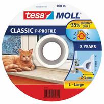 Tesa sandarinimo juosta 55703-00100-00, 100 m, balta, lipni, ritinio formatu, vidaus ir apsaugotoms lauko vietoms