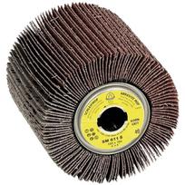 Klingspor šlifavimo diskas 7326, 100mm, 100mm, 19mm, 80, 3700min-1, korundas, mediena, metalas, dažai, plastikas