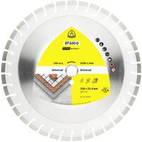 Klingspor Deimantinis pjovimo diskas 325195 DT 600 U Supra, 350mm, 25.4mm, 5500 aps/min, statybinės medžiagos, betonas