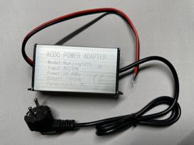 Maitinimo adapteris dyzeliniam šildytuvui, 220V/12V