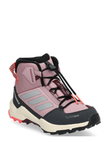 Adidas Terrex - Terrex Ax4R Cw+ Mid K - Žieminiai batai su raišteliais - Rožinė