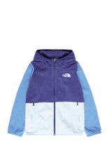 The North Face - Kid Glacier Fz Hoodie - Flisinė striukė - Mėlyna