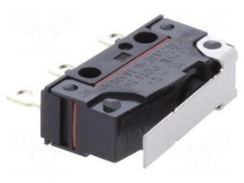 Microswitch SNAP ACTION | with lever | SPDT | 0.1A/125VAC | ON-(ON)