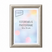 Rėmelis 10x15 plast VF3531 Notte šviesus sidabras|14mm