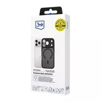 3MK Misty MagCase Apple iPhone 16e / 17e dėklas - juodas