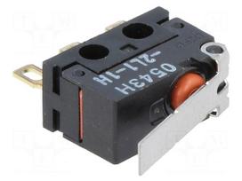 Microswitch SNAP ACTION | 2A/125VAC | 2A/30VDC | with lever | SPDT
