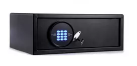 Olympia GOsafe H195 seifas su kodo spyna, juodas (7140)