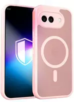 3mk Misty MagCase skirtas Google Pixel 10a, rožinė