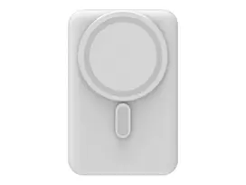 mophie Essentials magnetinė belaidė išorinė baterija 10K su stovu, balta (401118084)