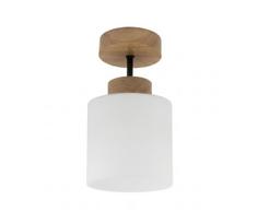 BRILAGI - LED prigludęs lubinis šviestuvas RETRO GLASS 1xE27/60W/230V Ø 10 cm ąžuolas/balta