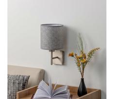 BRILAGI - LED sieninis šviestuvas NUBILA 1xE27/60W/230V matinis chromas/pilkas