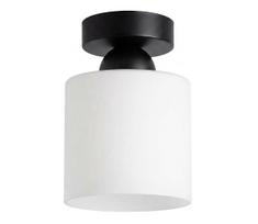 BRILAGI - LED lubinis šviestuvas RETRO GLASS 1xE27/60W/230V skersmuo 10 cm juoda/balta