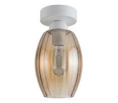 BRILAGI - LED lubinis šviestuvas R GLASS 1xE27/60W/230V skersmuo 17 cm balta/dūminė smėlinė