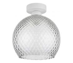 BRILAGI - LED lubinis šviestuvas R GLASS 1xE27/60W/230V skersmuo 25 cm balta/dūminė pilka