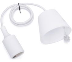 Aigostar - Maitinimo laidas 1xE27/60W/250V baltas