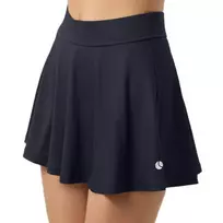Teniso sijonas moterims  - Juoda (XS)