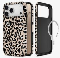 Dėklas Tech-Protect Lamano Beige/Black MagSafe Apple iPhone 17 Pro Max/18 Pro Max