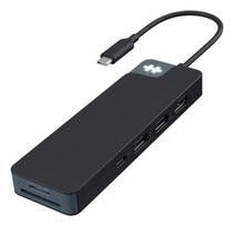 HYPER HD4102BKGL interface hub USB 3.2 Gen 1 (3.1 Gen 1) Type-C 5000Mbit/s Black