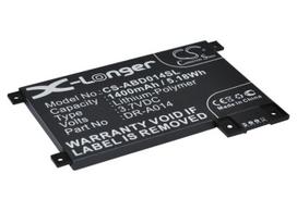 1400 mAh for Amazon DR-A014,MC-354775,170-1056-00,S2011-002-A,S2011-002-S