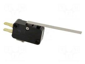 Microswitch SNAP ACTION | 15A/250VAC | 0.6A/125VDC | with lever