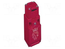 Safety switch: key operated | CADET | NC x2 | IP67 | PBT | red | -20÷80°C