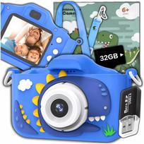 Skaitmeninis fotoaparatas vaikams ZeeTech 40 Mpx su kamera, žaidimais ir 32GB atminties kortele