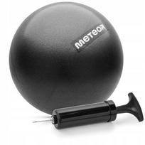 Meteor pilateso ir reabilitacijos kamuolys, 22 cm, minkštas, pripučiamas, juodas