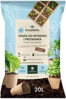 Žemė sėjimui ir pikiavimui KALINOVA, 20L su kokoso pluoštu ir perlitu