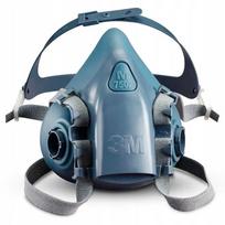 Daugkartinė dažymo kaukė su filtrais, puskaukė 3M 7502