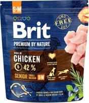 Sausas šunų maistas Brit Premium Nature Senior, vištiena, 1 kg