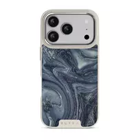 Navy Trench - Blue iPhone 17 Pro Case, Elite Light (MagSafe) / Silver