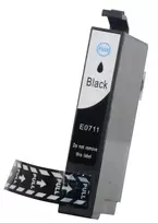 Ink cartridge Superbulk B-E711 (replacement Epson T0711; Supreme; 14 ml; black)