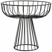 Vaisių ir daržovių krepšelis Homla Wardon 243488, metalas, 30 cm x 30 cm x 30 cm, juoda sp.