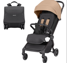 Carrello Atom S CRL-5526 Down Beige Vaikiškas vežimėlis
