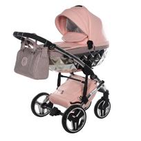 Junama Hand Craft Glitter Pink Vežimėlis 2 in 1
