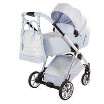 Junama Ellegante Lamé Blue Vežimėlis 2 in 1
