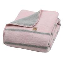 Vaikiškas medvilninis pledas Zaffiro Alba 100x150 cm Baby Pink
