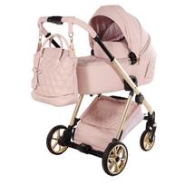 Junama Ellegante Art Deco Pink Vežimėlis 2 in 1
