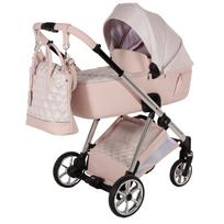 Junama Ellegante Lamé Pink Vežimėlis 2 in 1