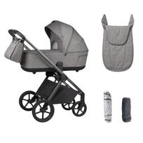 Carrello Ultra CRL-6527 Metal Grey Vežimėlis 2 in 1