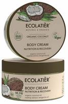 Kūno kremas Ecolatier Organic Coconut Nutrition & Recovery, 250 ml