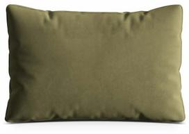 Dekoratyvinė pagalvėlė Cosmopolitan Design Kemi Salvador 08, alyvuogių žalia sp., 55 cm x 10 cm